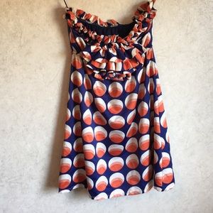 Judith March Retro Strapless Dress